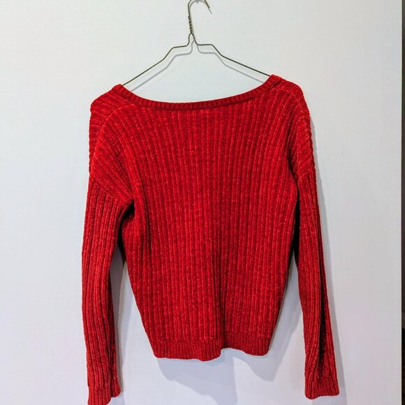 Guess Women's S Crop Retro 90's Sweater L 23.5 inches - Picture 2 of 7
